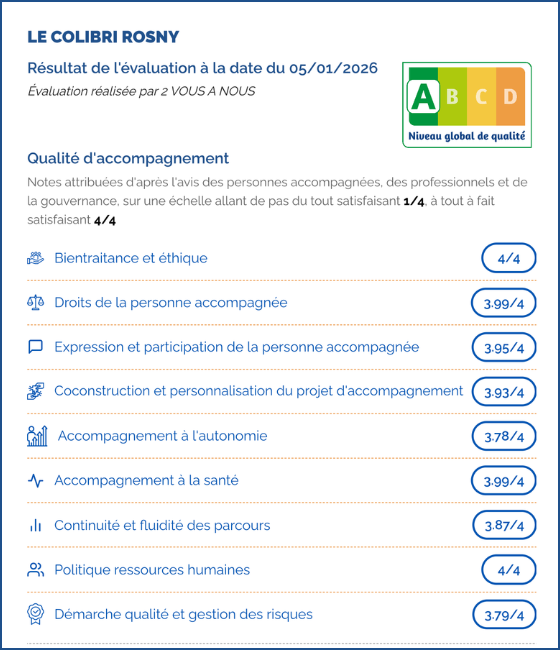 evaluation lieu de vie et d'accueil rosny